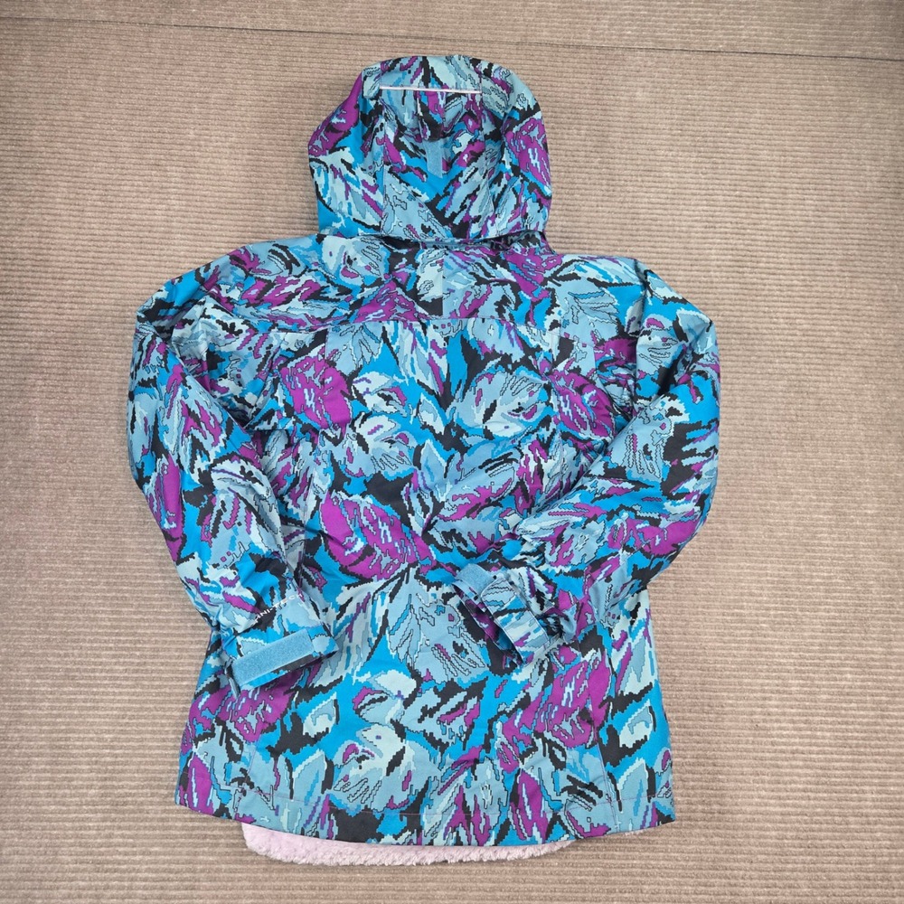 Columbia M 10/12 Abstract Fleece Lined Arctic Trip III Interchange Jacket XG0087 - Picture 6 of 10